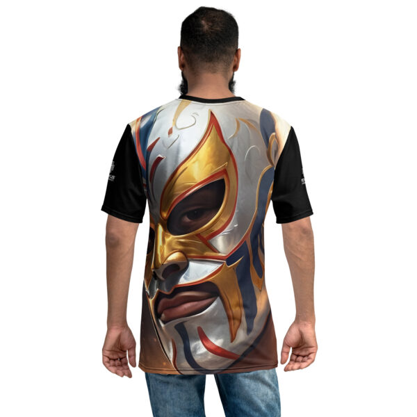 Playera luchador metálico IA - Imagen 2