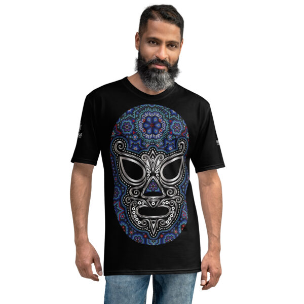 Playera luchador estilo huichol