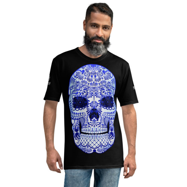 Playera calavera estilo talavera