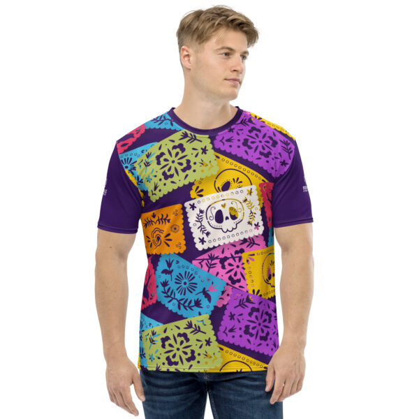 Playera textura papel picado