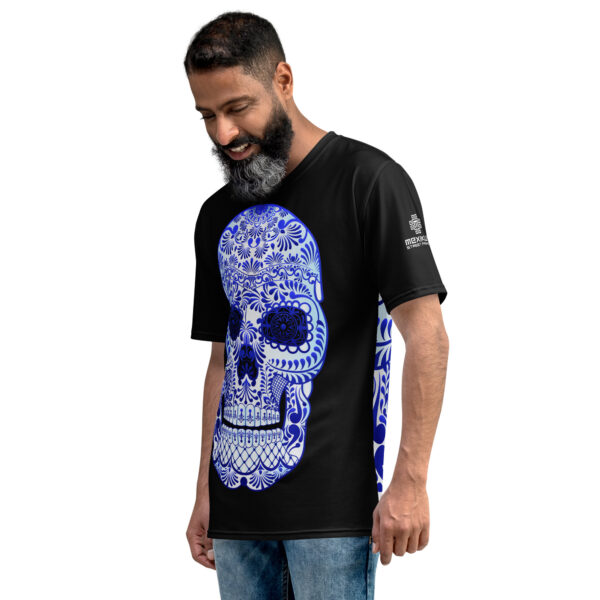 Playera calavera estilo talavera - Imagen 3