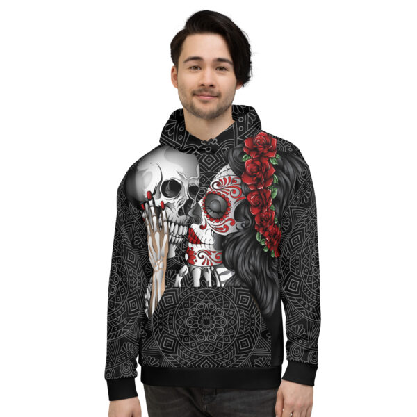 Hoodie unisex Beso Catrina