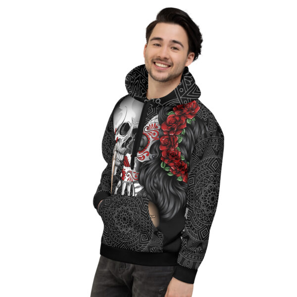 Hoodie unisex Beso Catrina - Imagen 2