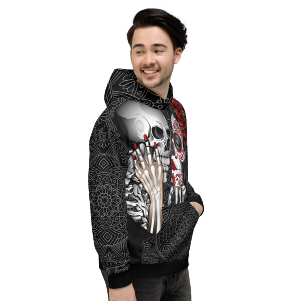 Hoodie unisex Beso Catrina - Imagen 3