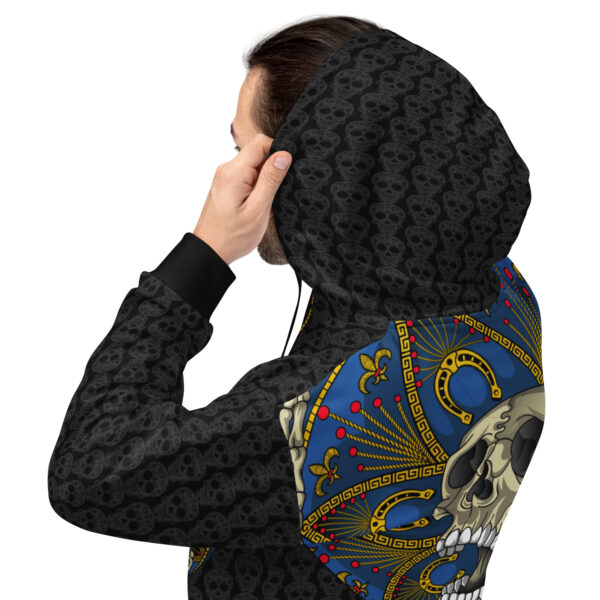 Hoodie unisex calavera mariachi - Imagen 5