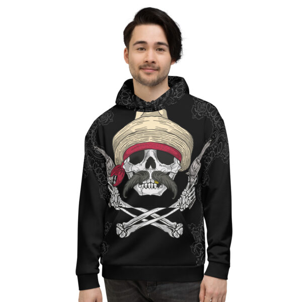 Hoodie unisex Catrina Revolucionaria