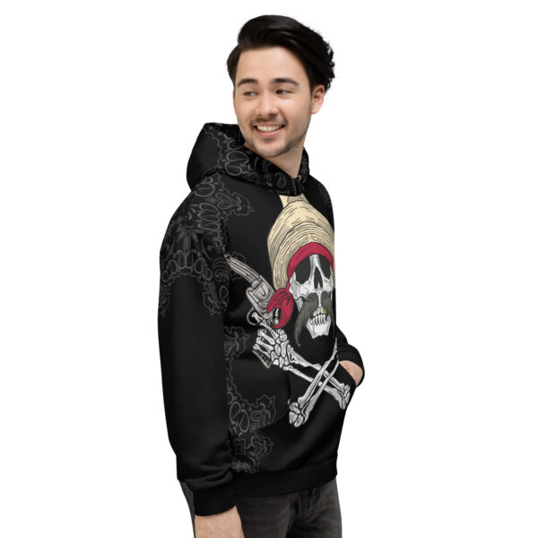 Hoodie unisex Catrina Revolucionaria - Imagen 2