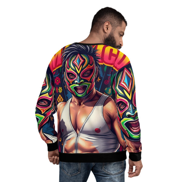 Sudadera unisex ilustración luchador - Imagen 2