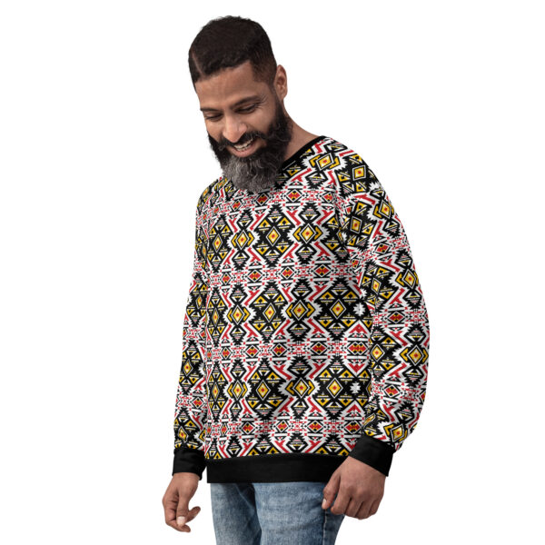 Sudadera unisex patrón azteca - Imagen 3