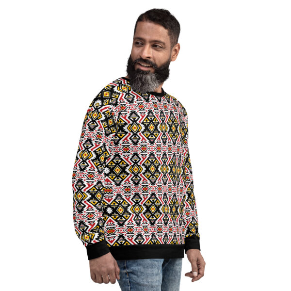 Sudadera unisex patrón azteca - Imagen 4