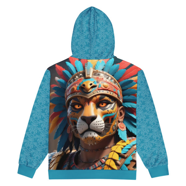 Hoodie con cremallera unisex Guerrero Jaguar - Imagen 2