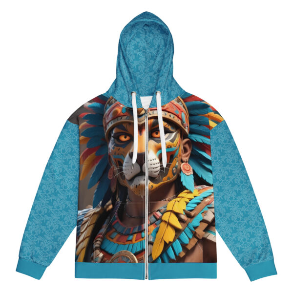 Hoodie con cremallera unisex Guerrero Jaguar - Imagen 4