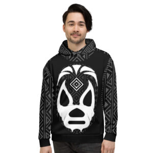 Hoodie unisex reciclado frente luchador Mr "M"