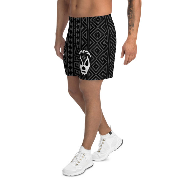 Shorts deportivos lado izquierdo luchador Mr "M"