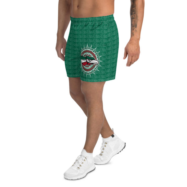 Shorts deportivos lado izquierdo águila mexicana